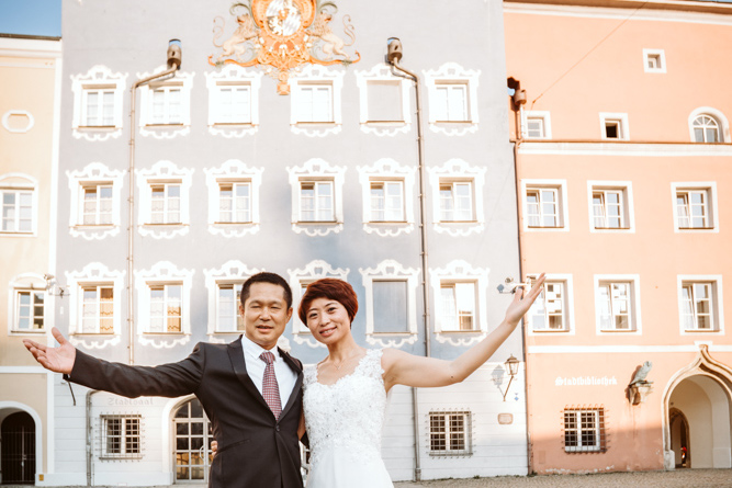 Altstadt Burghausen – Hochzeitsfotos