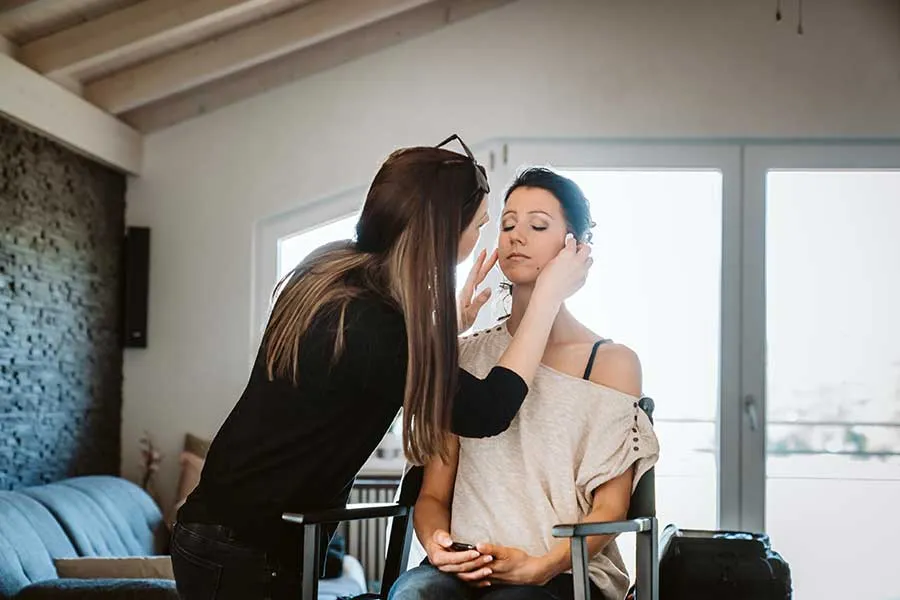 Startseite der Hochzeitsfotografie-Website