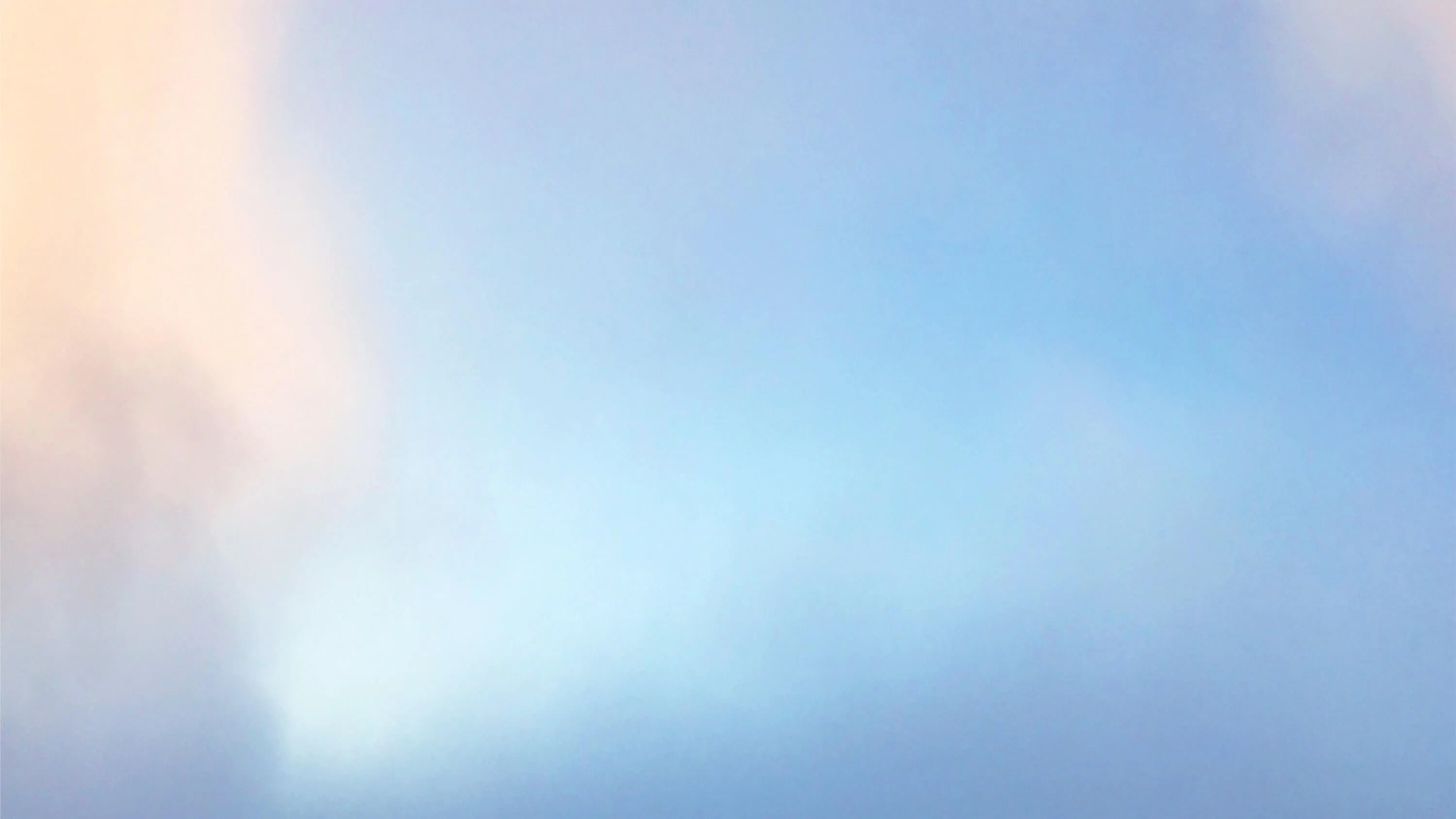 Blauer Himmel für Website-Animation